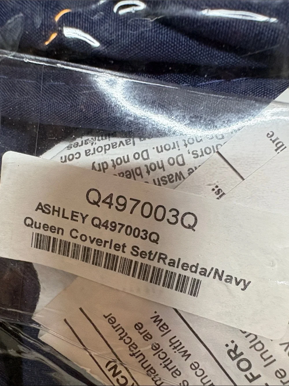 Queen coverlet set